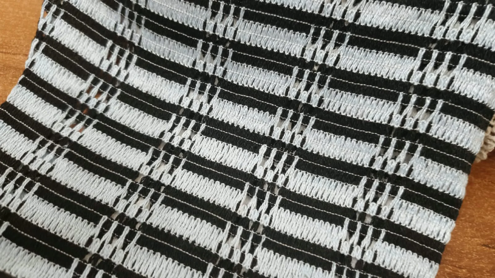 Cotton Crochet Knit Fabric