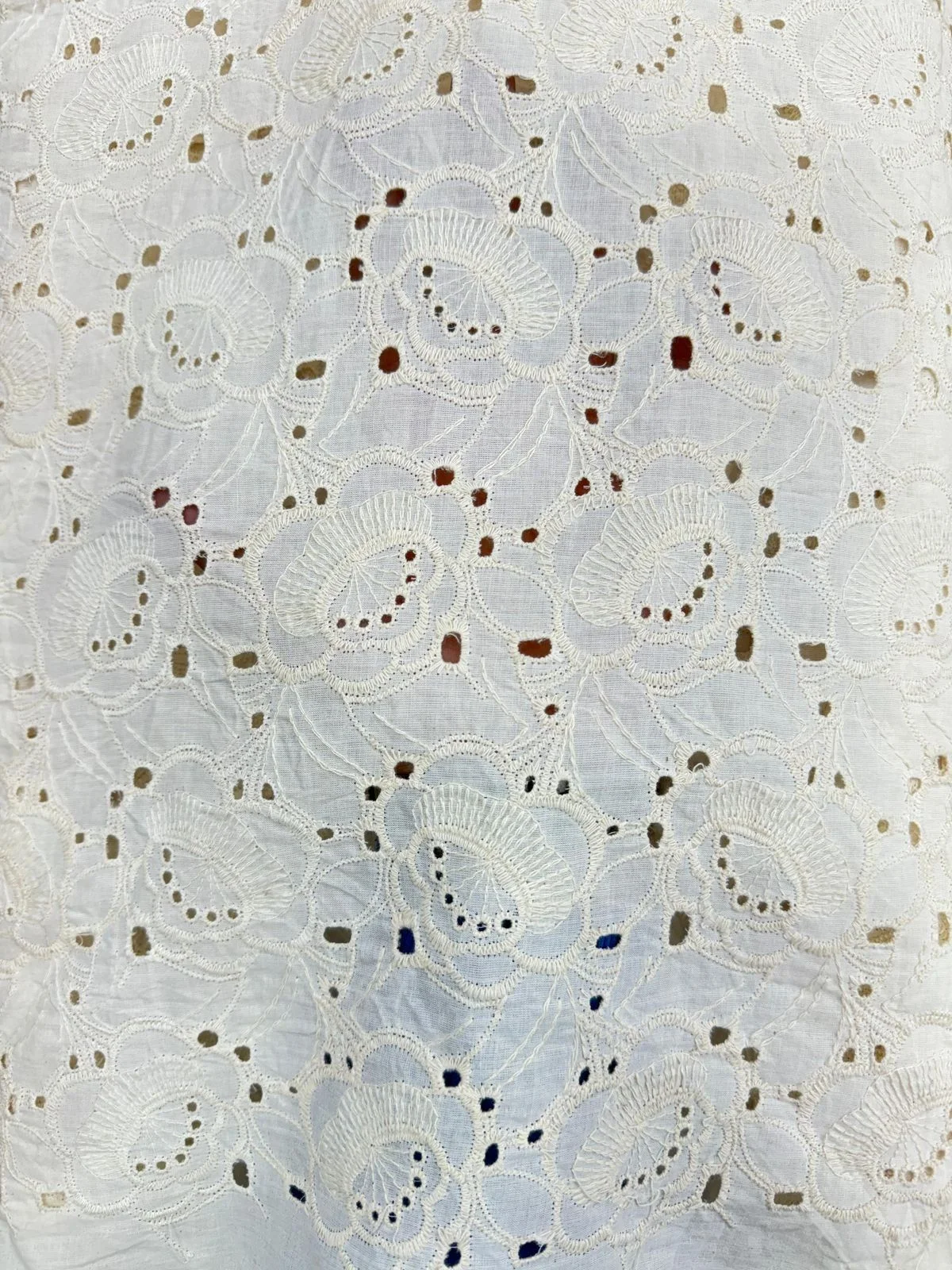 Premium Floral Schiffli Fabric