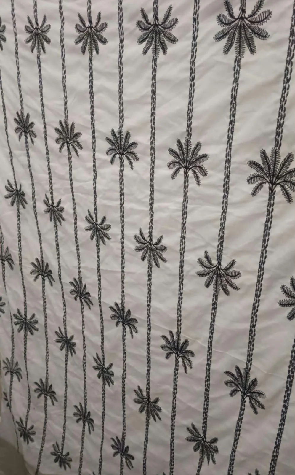 Premium Floral Schiffli Fabric