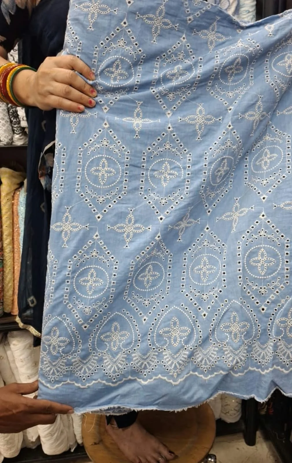 Premium Schiffli Fabric
