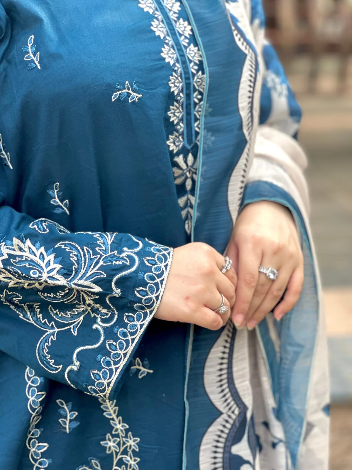 Shiffly embroidery fabric